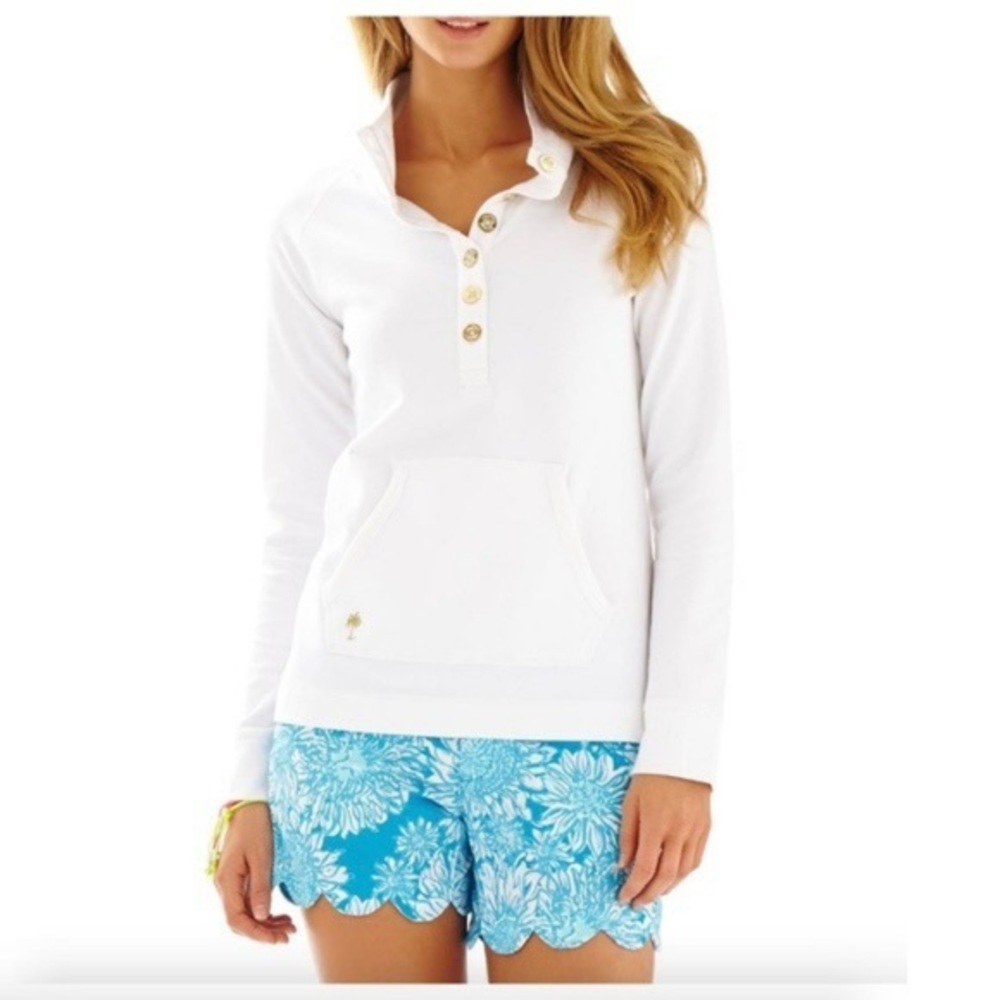 Lilly Pulitzer Captain popover white XXS
